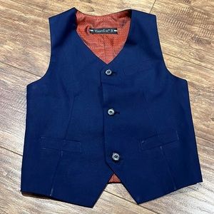 YuanLu navy blue vest